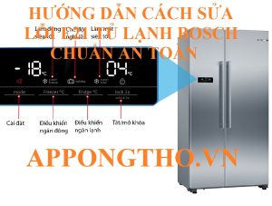 Tại sao tủ lạnh Bosch lỗi E21 sau khi mất điện?