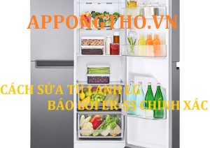 Tủ lạnh LG báo lỗi ER-SS có phải do vấn đề về điện không?