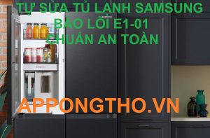 Lỗi F1-01 trên tủ lạnh Samsung là gì cách khắc phục như thế nào?