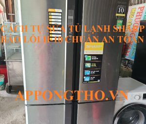 Tủ lạnh Sharp lỗi H-10 có thể khắc phục bằng cách nào?