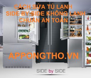 Cách sửa lỗi tủ lạnh Whirlpool Side by side không chạy.